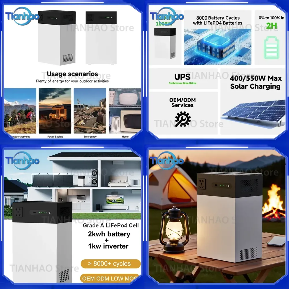 Outdoor Power Bank With Ac Outlet - Générateur solaire portable 100W avec prise