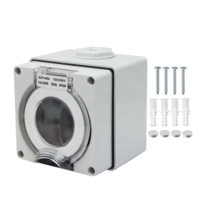 Outdoor Power Receptacle Box - Boîte d'entrée de courant pour générateur