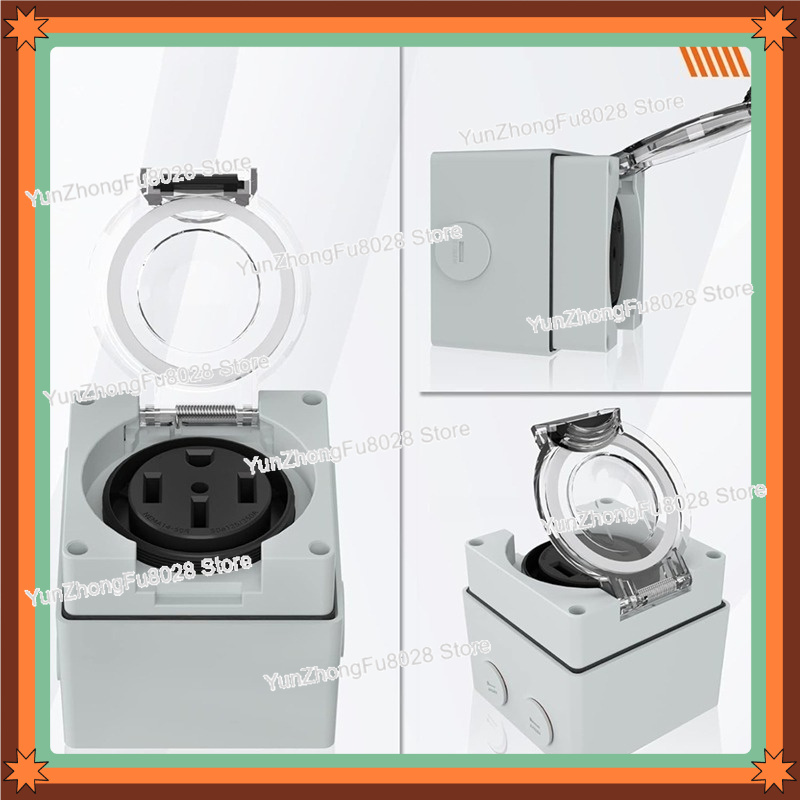 Outdoor Power Receptacle Box - Boîte de prise de courant 50Amp