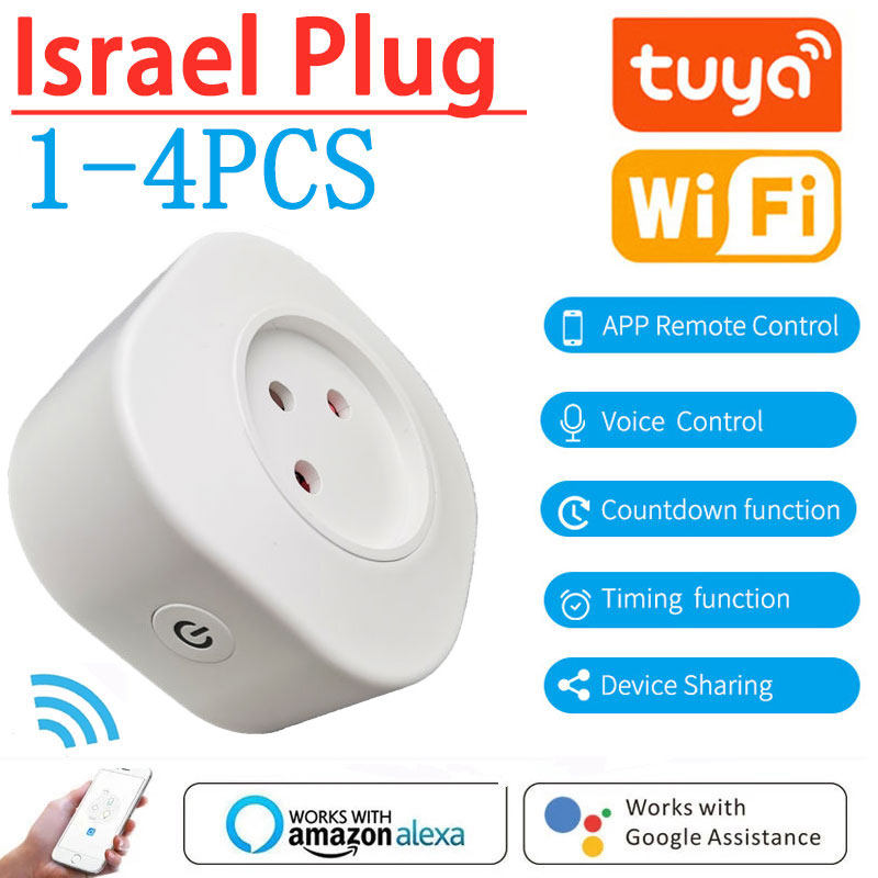 Outdoor Power Outlet Wifi - Prise d'alimentation Wifi intelligente 16A israélienne,