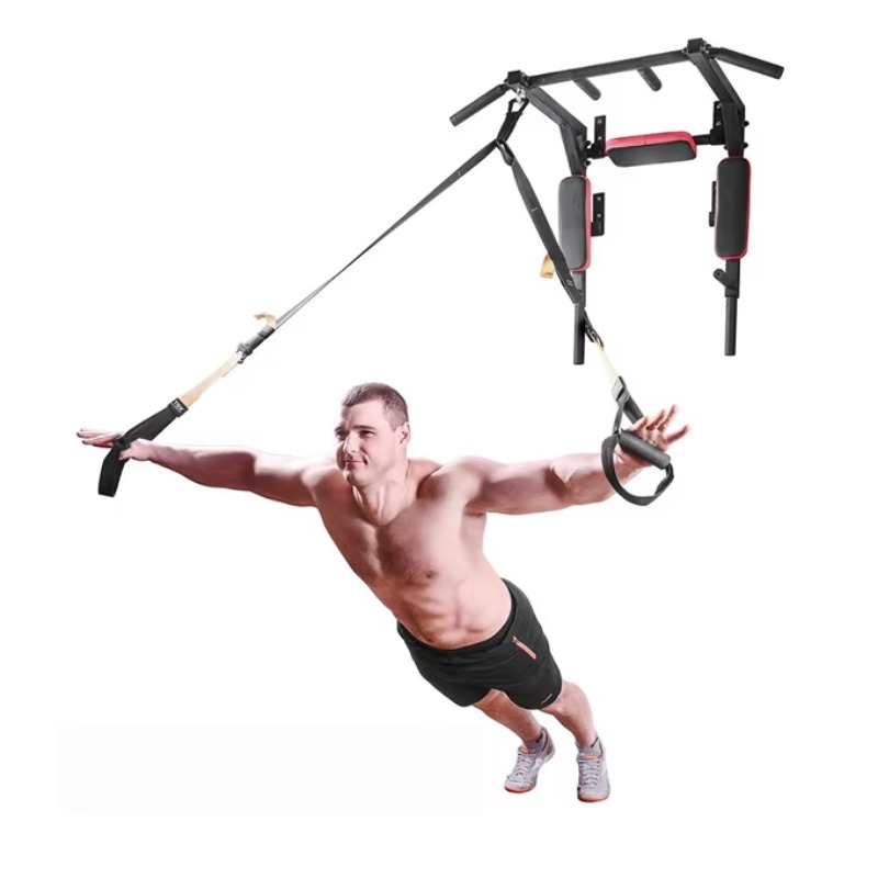 Outdoor Power Tower Pull Up Bar - Tour électrique murale extérieure, barre de