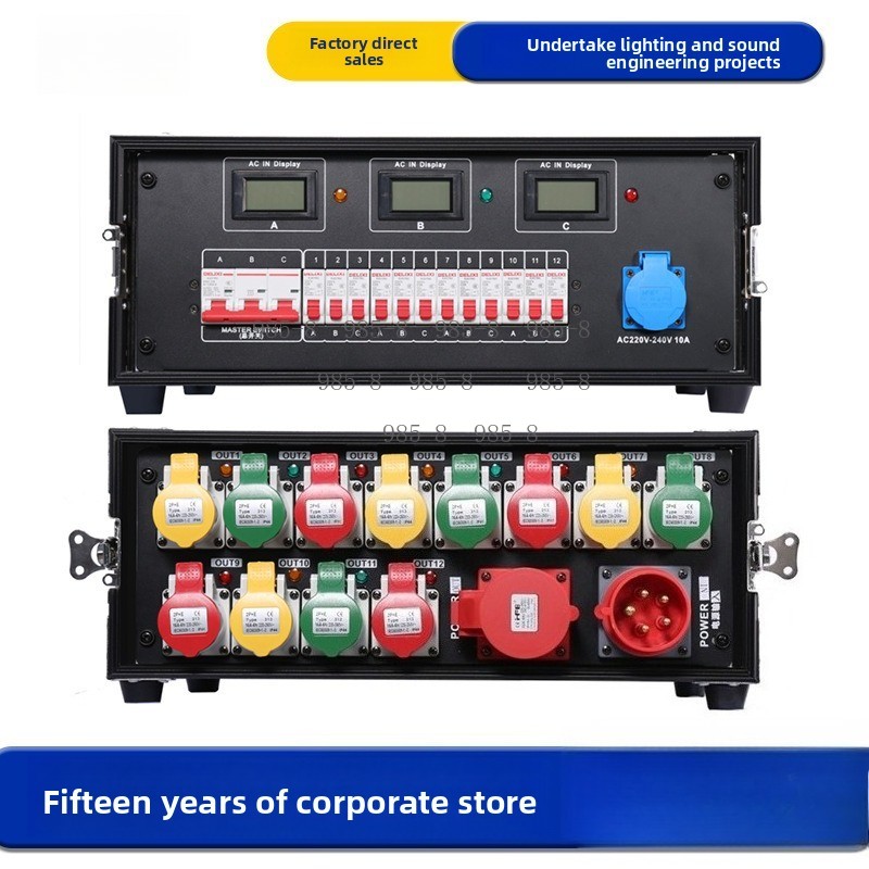 Outdoor Power Distributors - Distributeur d'alimentation extérieur étanche 12 canaux