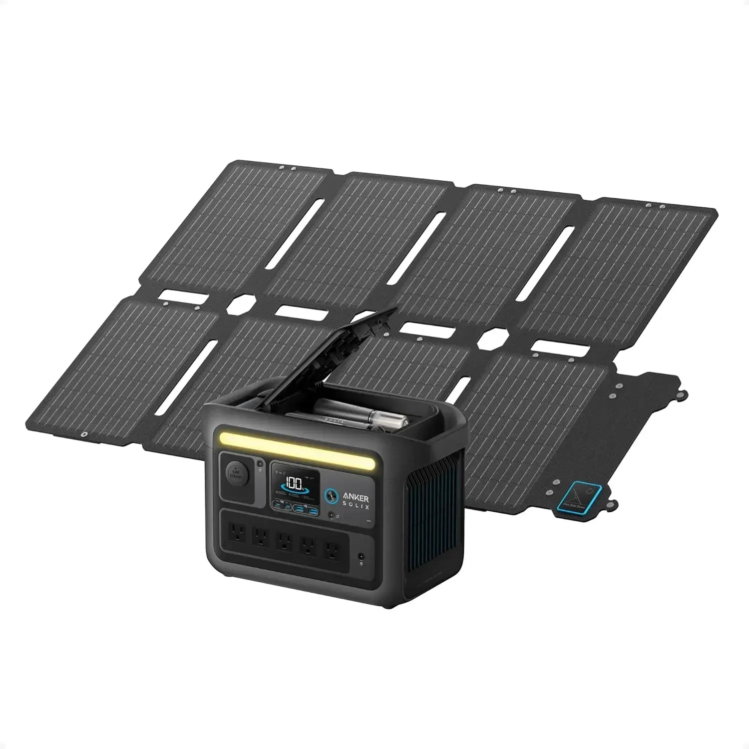 Panel Power Outdoor - Station d'alimentation portable Anker SOLIX C800X