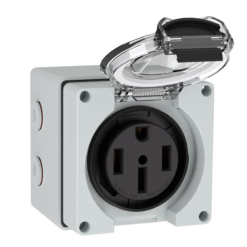Outdoor Power Receptacle Box - Boîte de prises de courant T21C