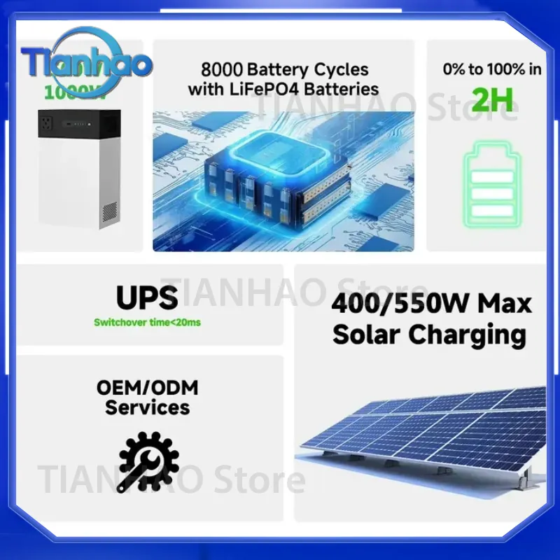 Générateur solaire portable 10 - Outdoor Power Bank With Ac Outlet avis et prix