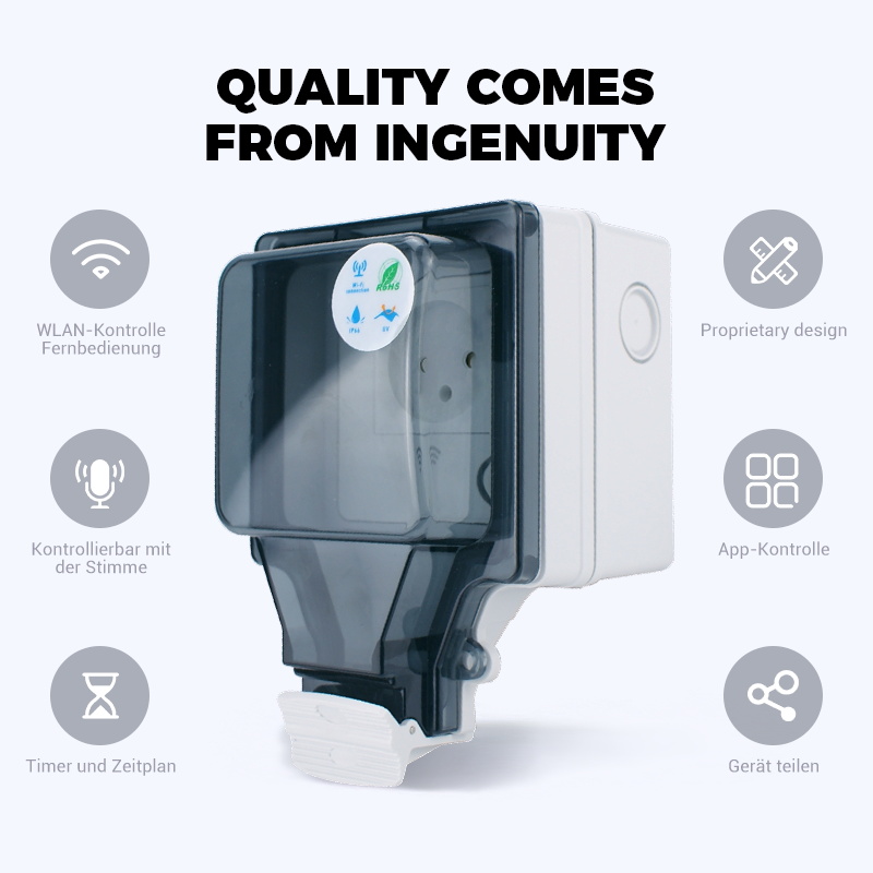 Avoir-Prise d'extérieur étanch - Outdoor Power Outlet Wifi avis et prix