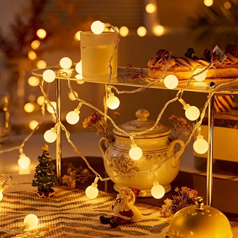 Guirlande lumineuse LED à pile - Outdoor Power For Christmas Lights avis et prix