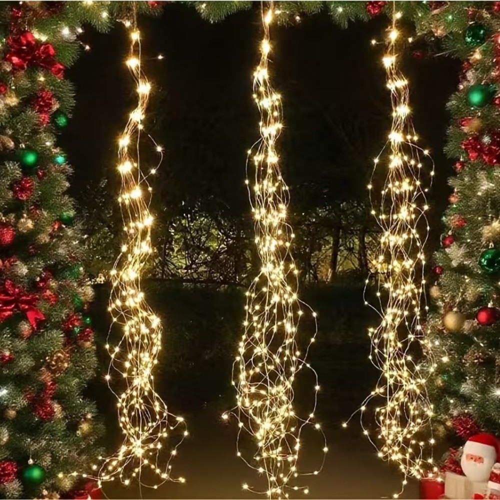 Guirlandes lumineuses solaires - Outdoor Power For Christmas Lights avis et prix
