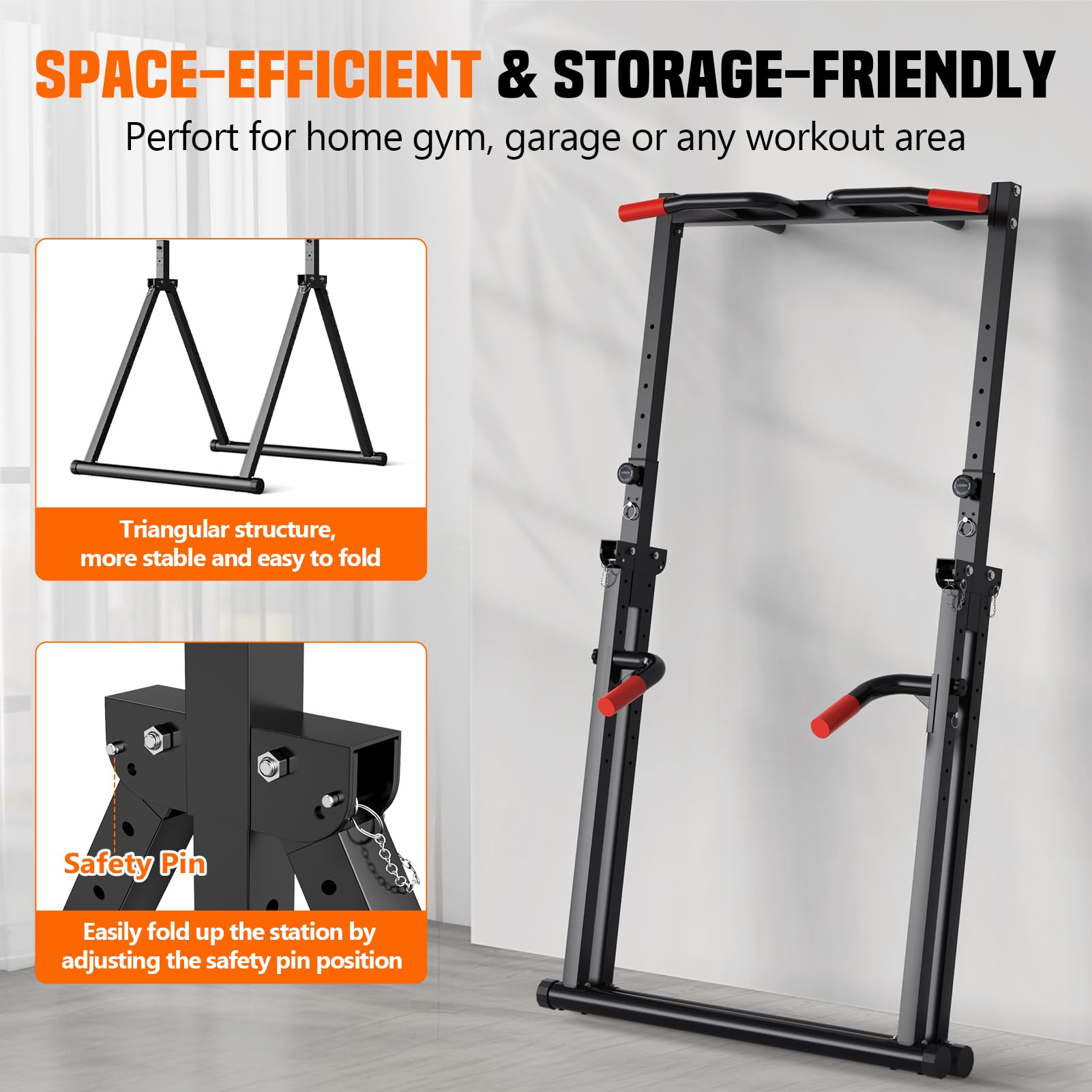 Tour électrique pliable, barre - Outdoor Power Tower Pull Up Bar avis et prix