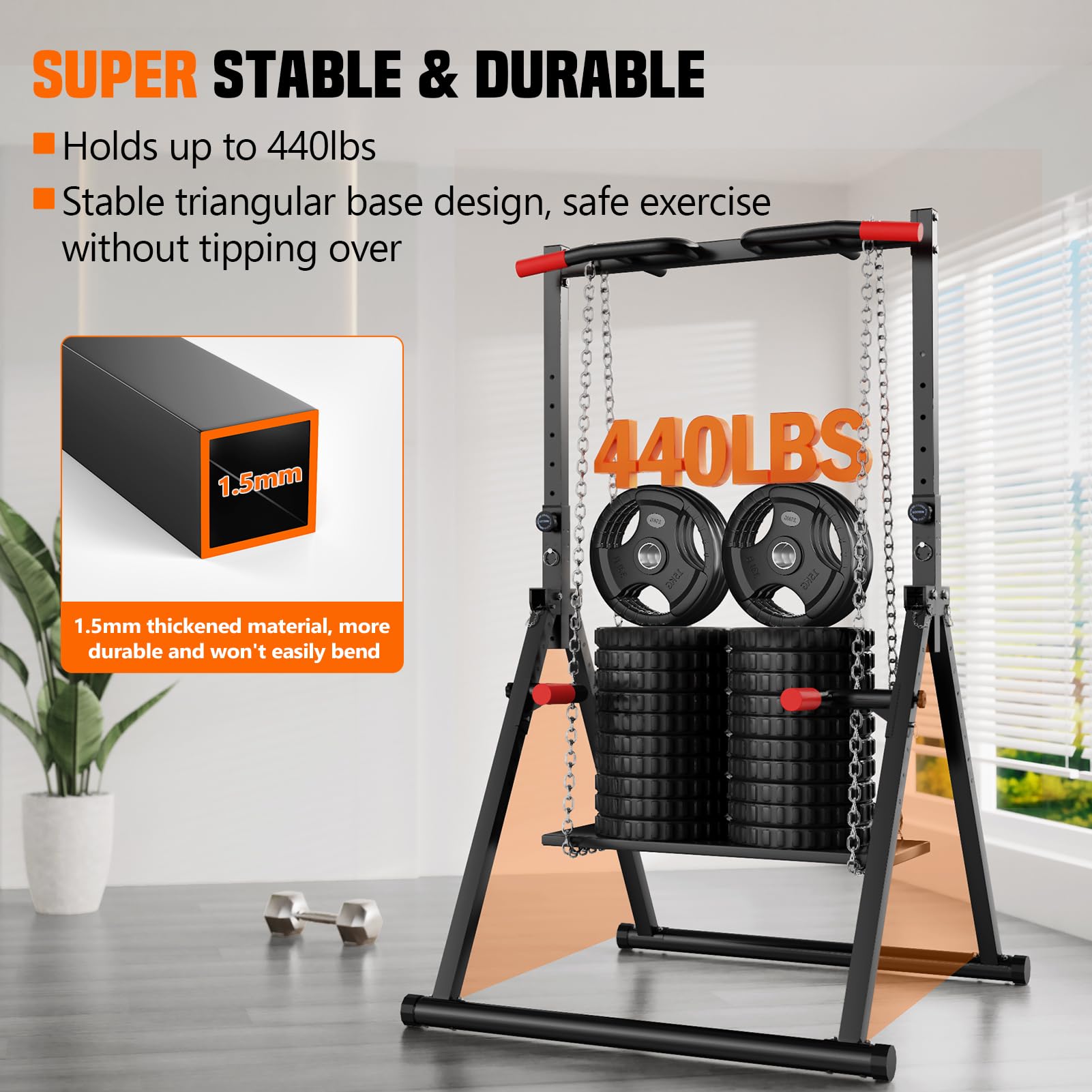 Tour électrique pliable, barre - Outdoor Power Tower Pull Up Bar avis et prix