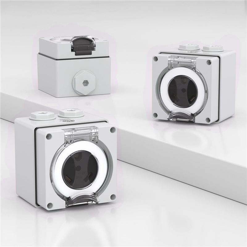 Boîte de prises de courant 2X  - Outdoor Power Receptacle Box avis et prix