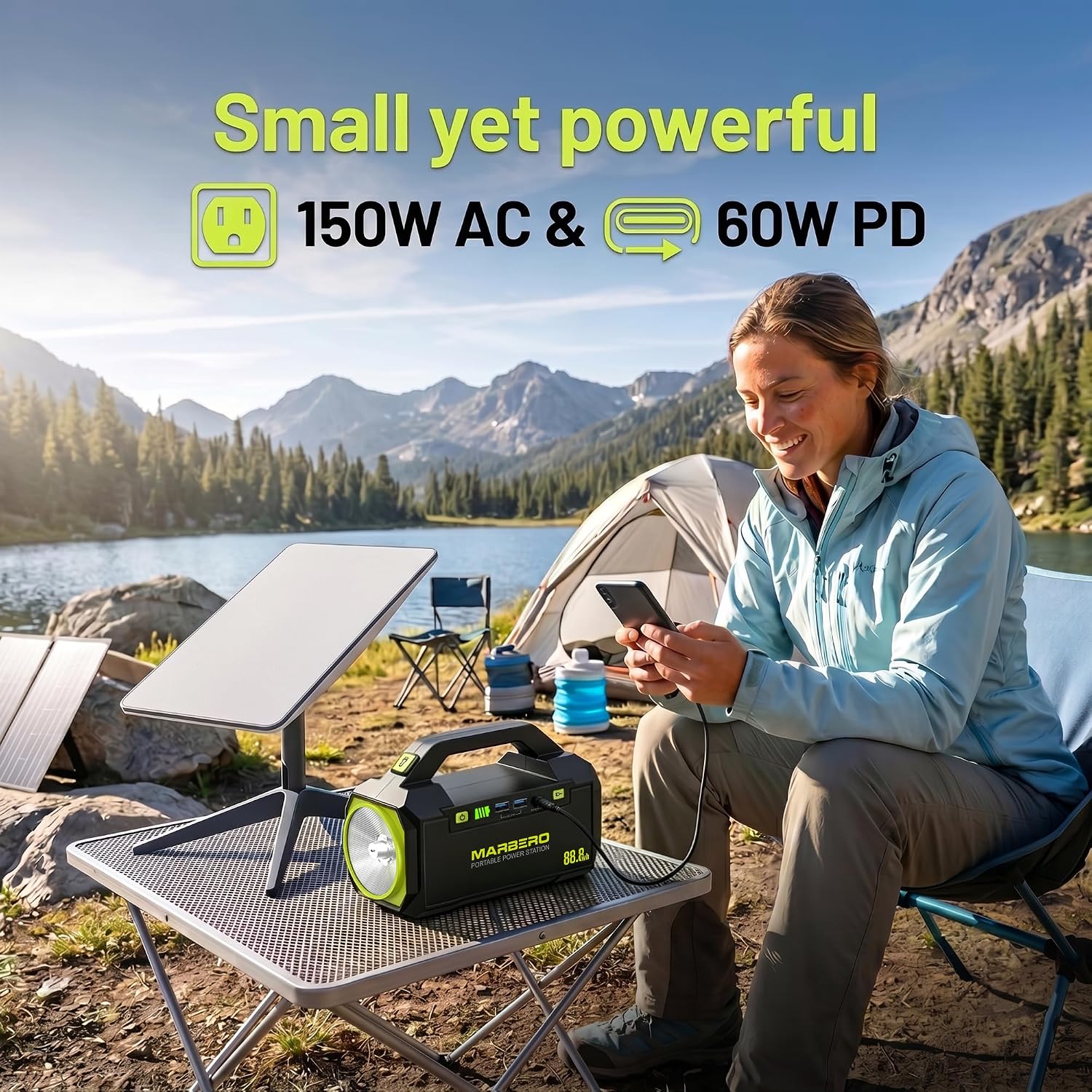 Station d'alimentation portabl - Outdoor Power Bank With Ac Outlet avis et prix