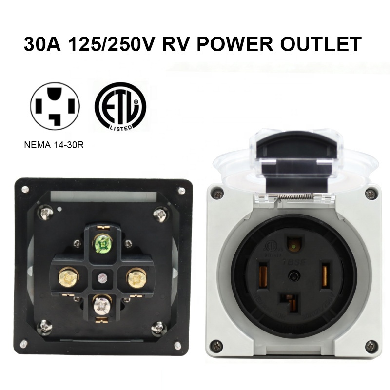 Boîte de prise de courant 30Am - Outdoor Power Receptacle Box avis et prix