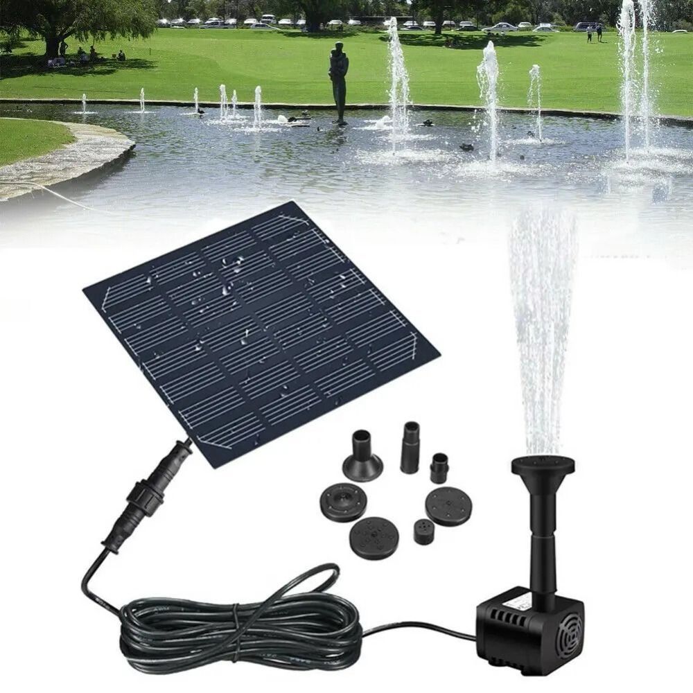 Mini pompe de fontaine solaire - Panel Power Outdoor avis et prix
