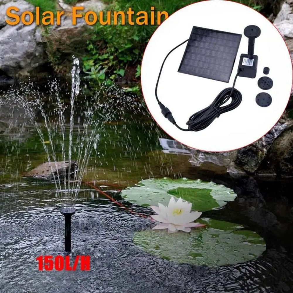 Mini pompe de fontaine solaire - Panel Power Outdoor avis et prix