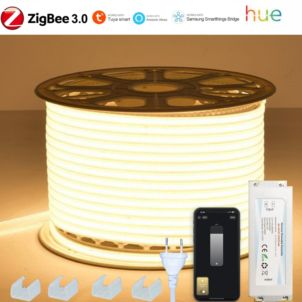 ZIGBEE 3.0 220V COB LED bande  - Outdoor Power Point Zigbee avis et prix