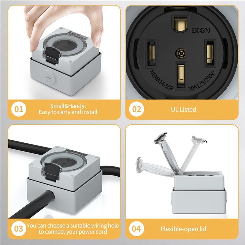 Boîte de prises de courant ABZ - Outdoor Power Receptacle Box avis et prix