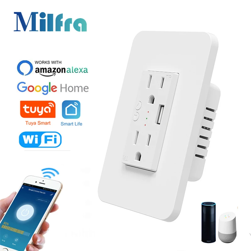 Milfra-Prise intelligente WiFi - Outdoor Power Outlet Wifi avis et prix