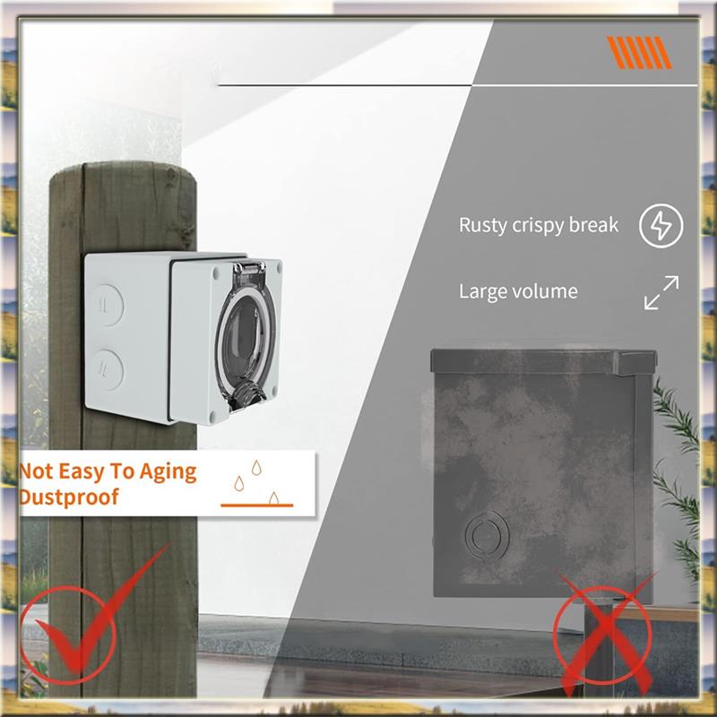 Boîte de prise de courant exté - Outdoor Power Receptacle Box avis et prix
