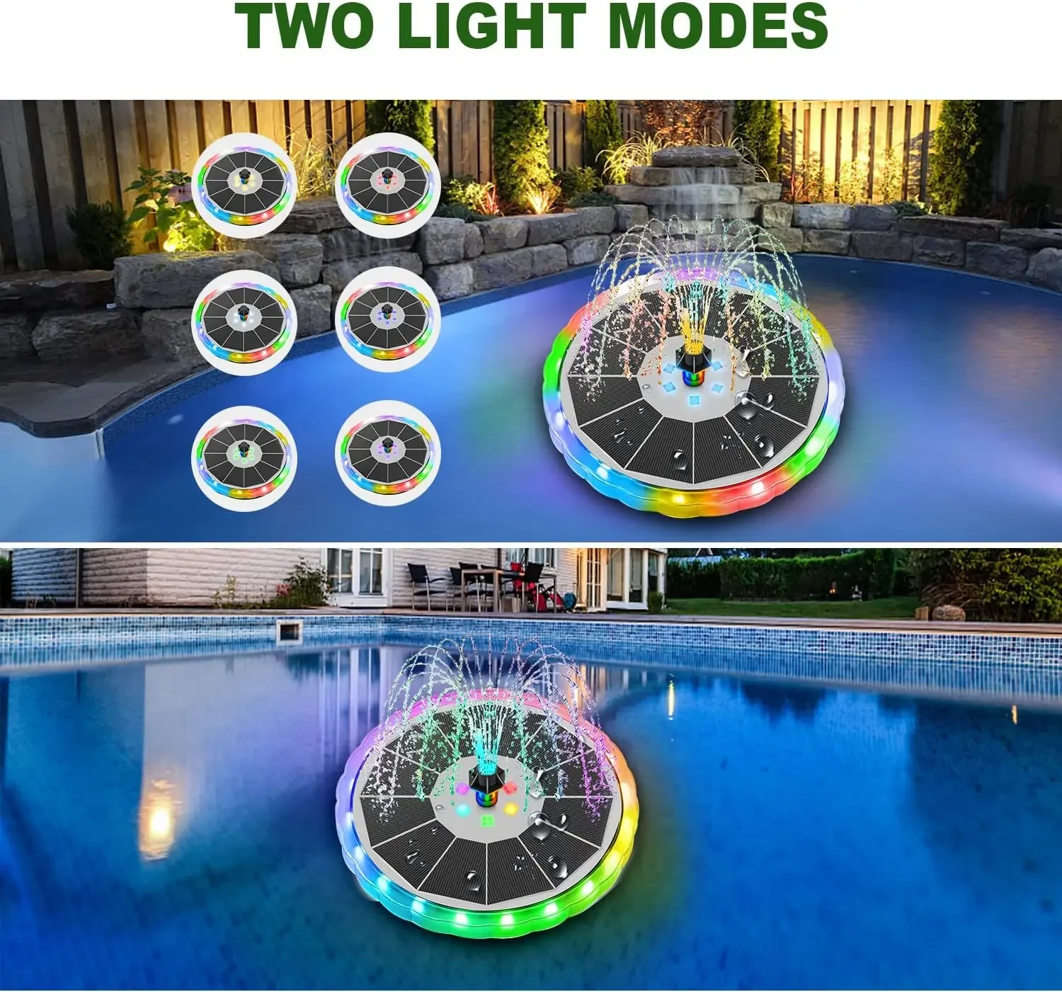 Fontaine solaire avec lumières - Panel Power Outdoor avis et prix